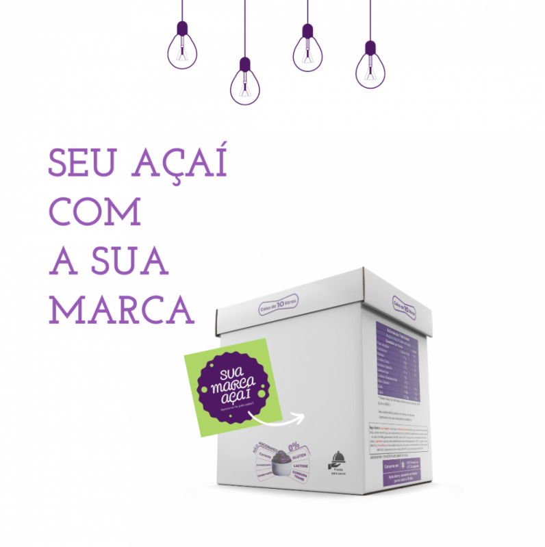 Exportação de Açaí para Sorveterias Jaçanã - Exportação de Açaí Cremoso